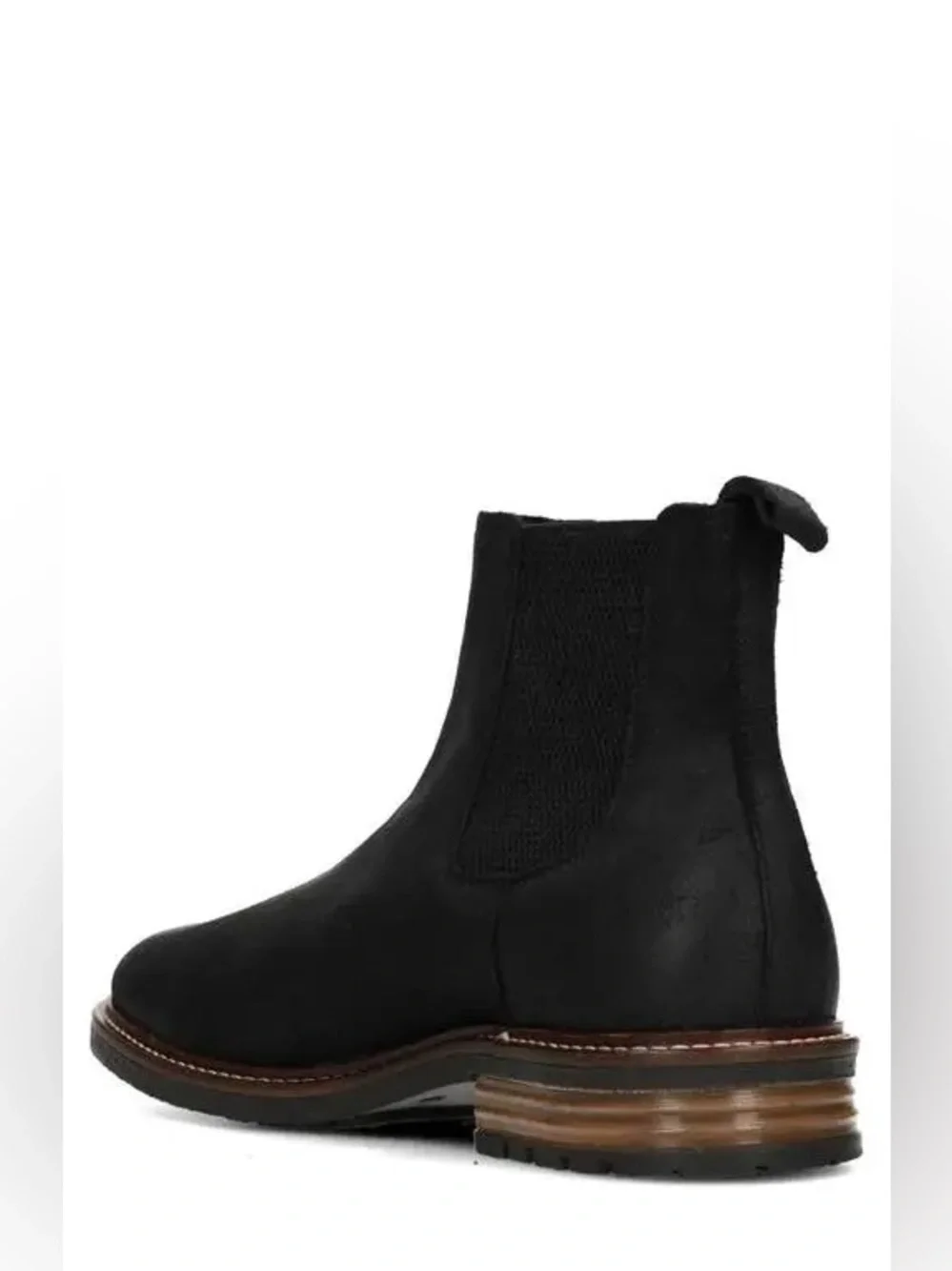 Brand New: Men’s Liverpool Los Angeles Black Suede Rail Chelsea Boots